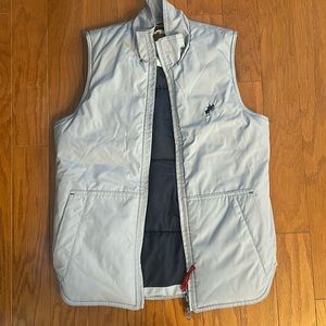 Dusty blue insulated vest